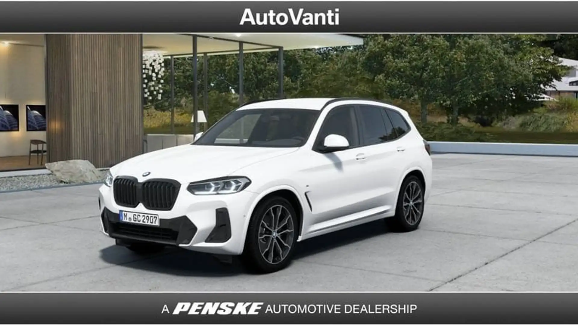 BMW X3 xDrive20d 48V Msport Bianco - 1