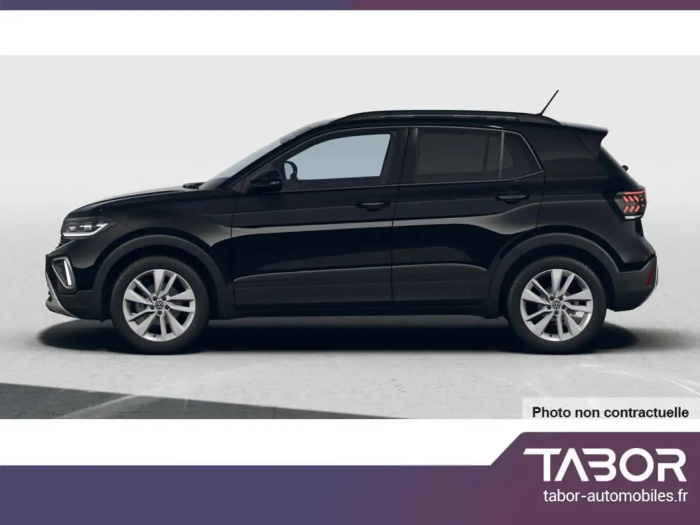 Volkswagen T-Cross 1.0 TSI 115 DSG IQ.Light 17p Noir - 2