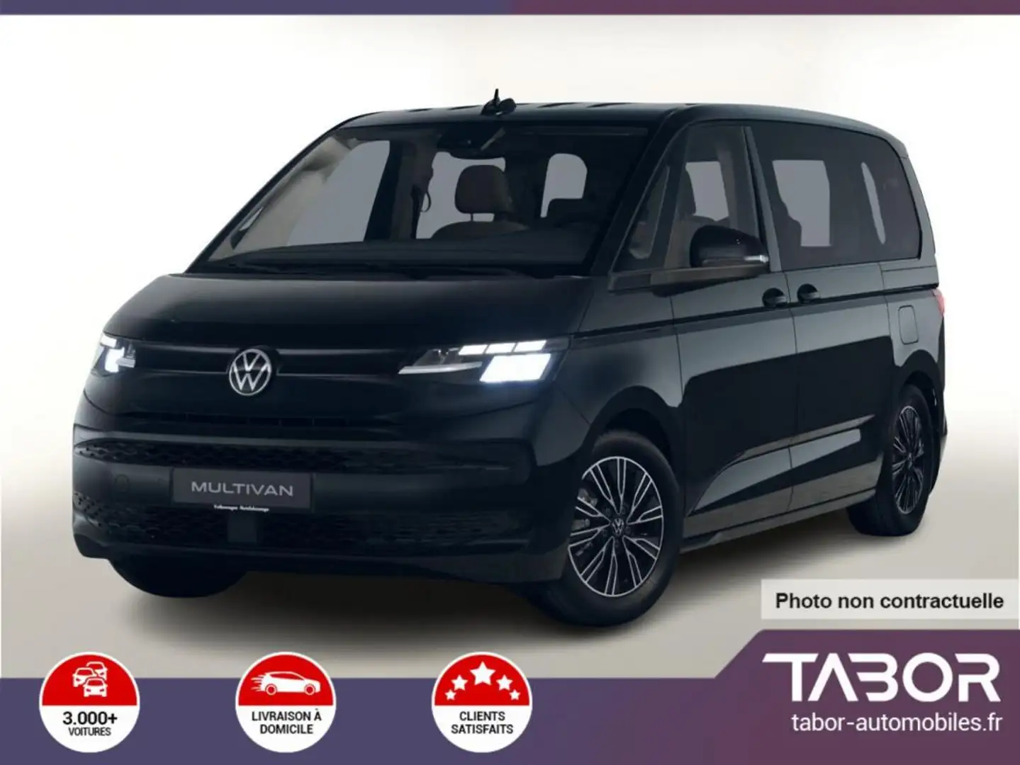 Volkswagen T7 PHEV 245 DSG 4M Style L2 Negru - 1