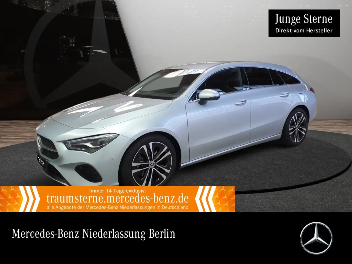 Mercedes-Benz CLA 180 PROGRESSIVE+LED+KAMERA+KEYLESS+7G Silber - 1