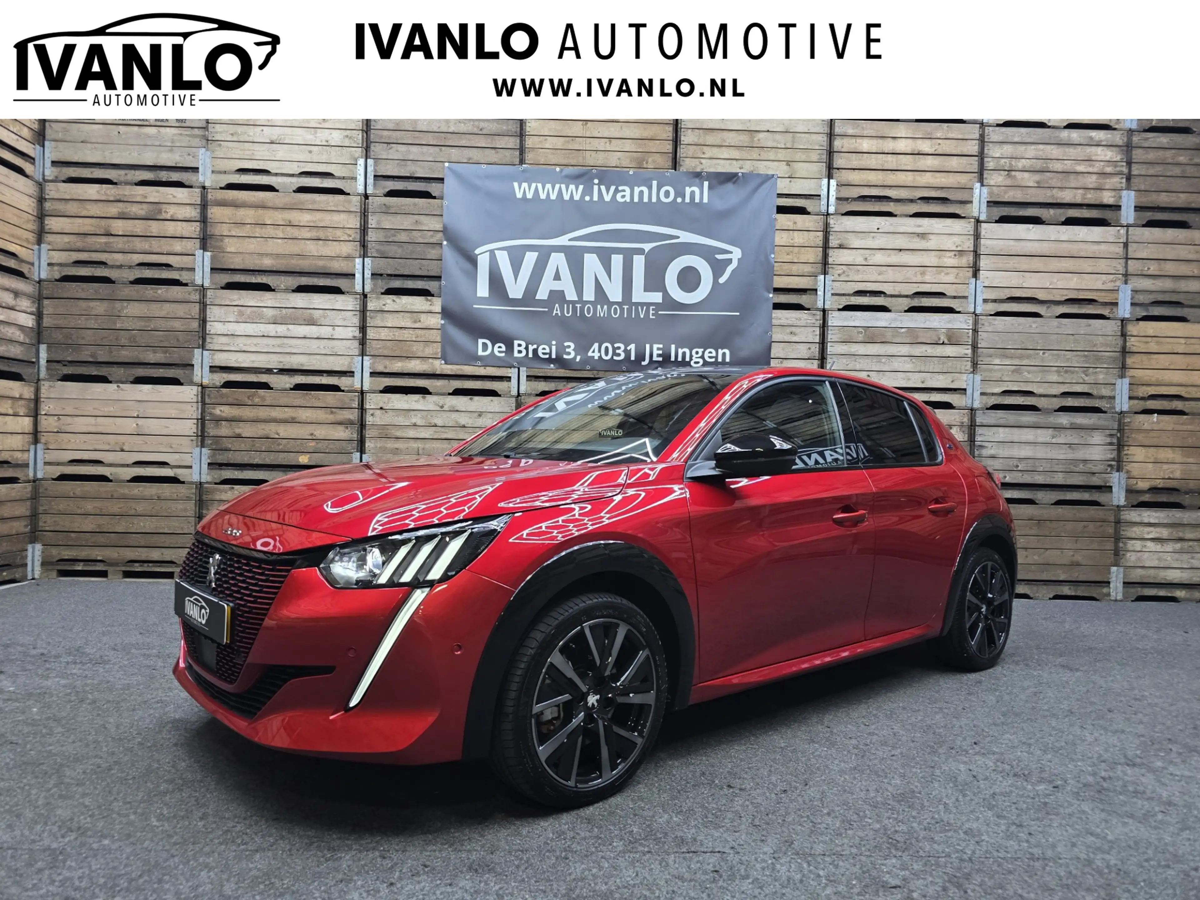 Peugeot e-208 EV Allure 50 kWh GT Pano Memory Camera Clima Cruis