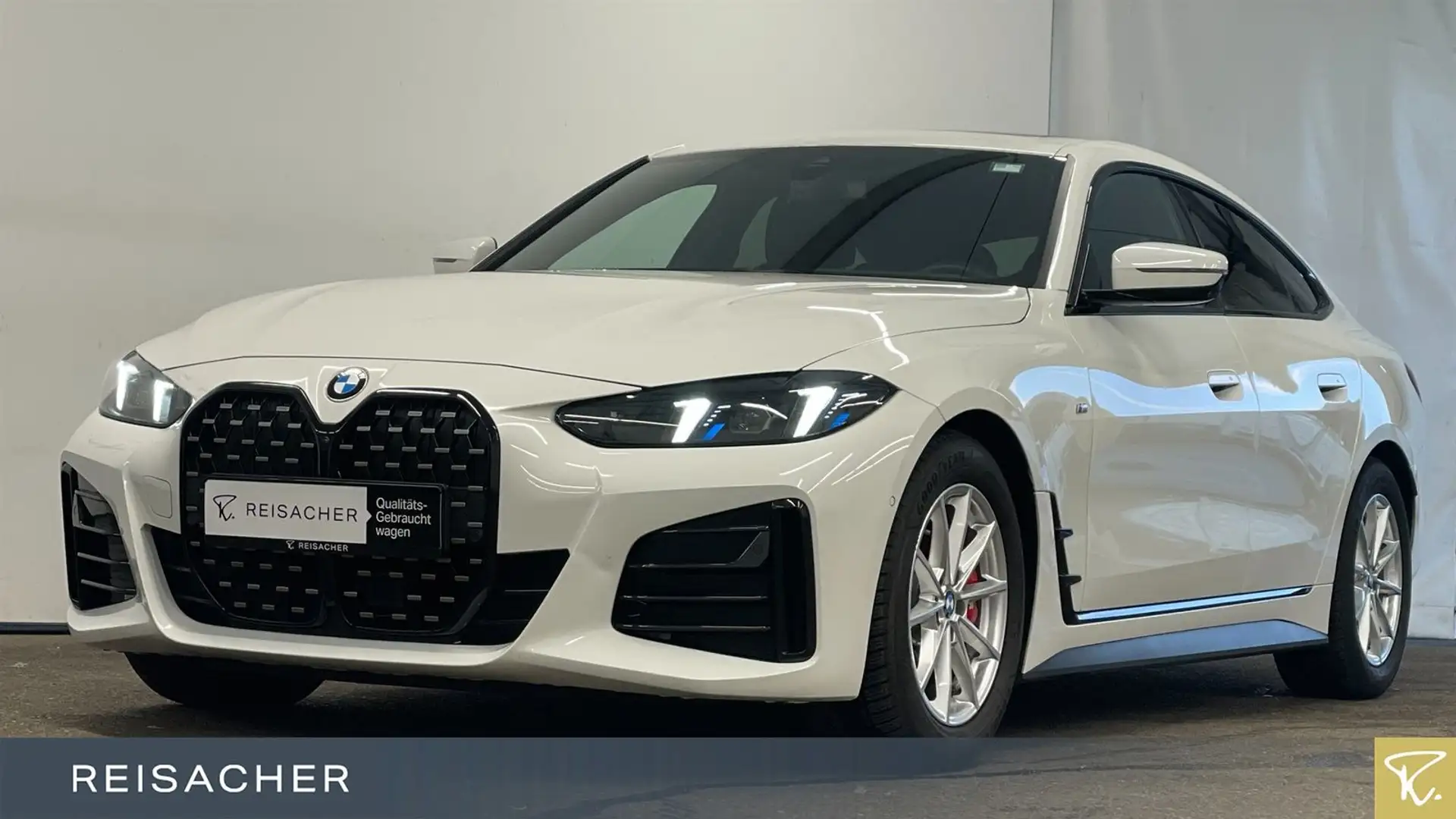 BMW 430 430d A xDrive Gran Coupé M-Sport AHK LCPro HUD Weiß - 1