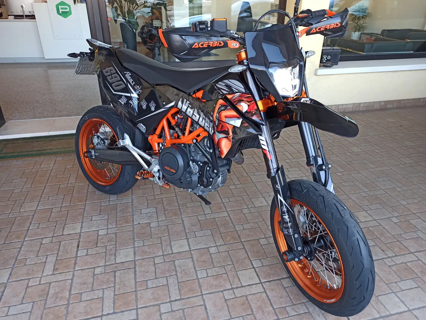 KTM 690 SMC R DEPOTENZIATA A LIBRETTO Orange - 1