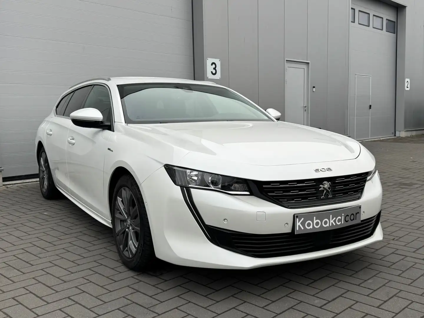 Peugeot 508 SW 1.6 PEHV  Gt //Hybride//Cuir//Garantie 12M Blanc - 1