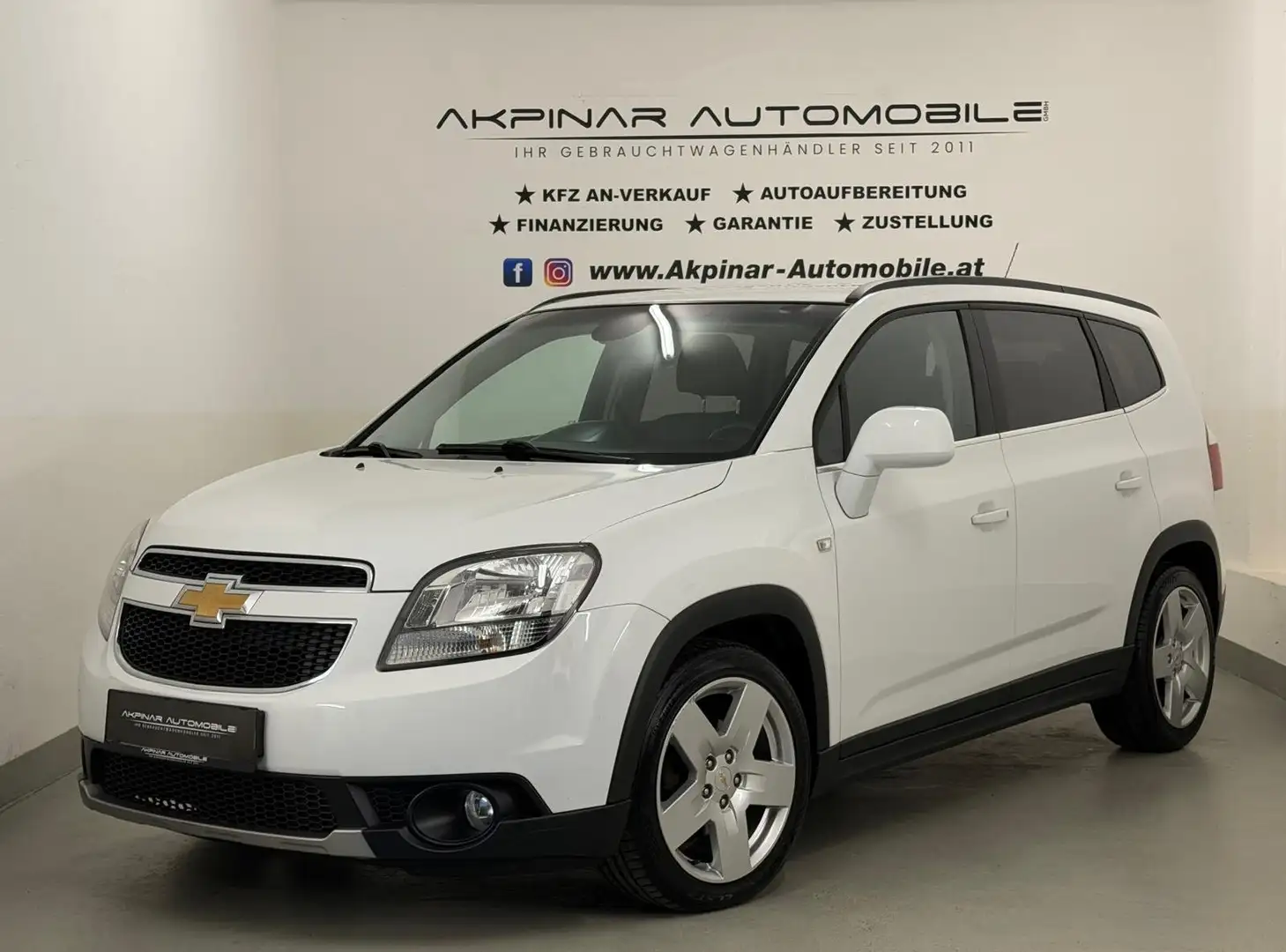 Chevrolet Orlando 2.0 LTZ+ Aut. 7SITZER - NAVI - TEMPOMAT Weiß - 1