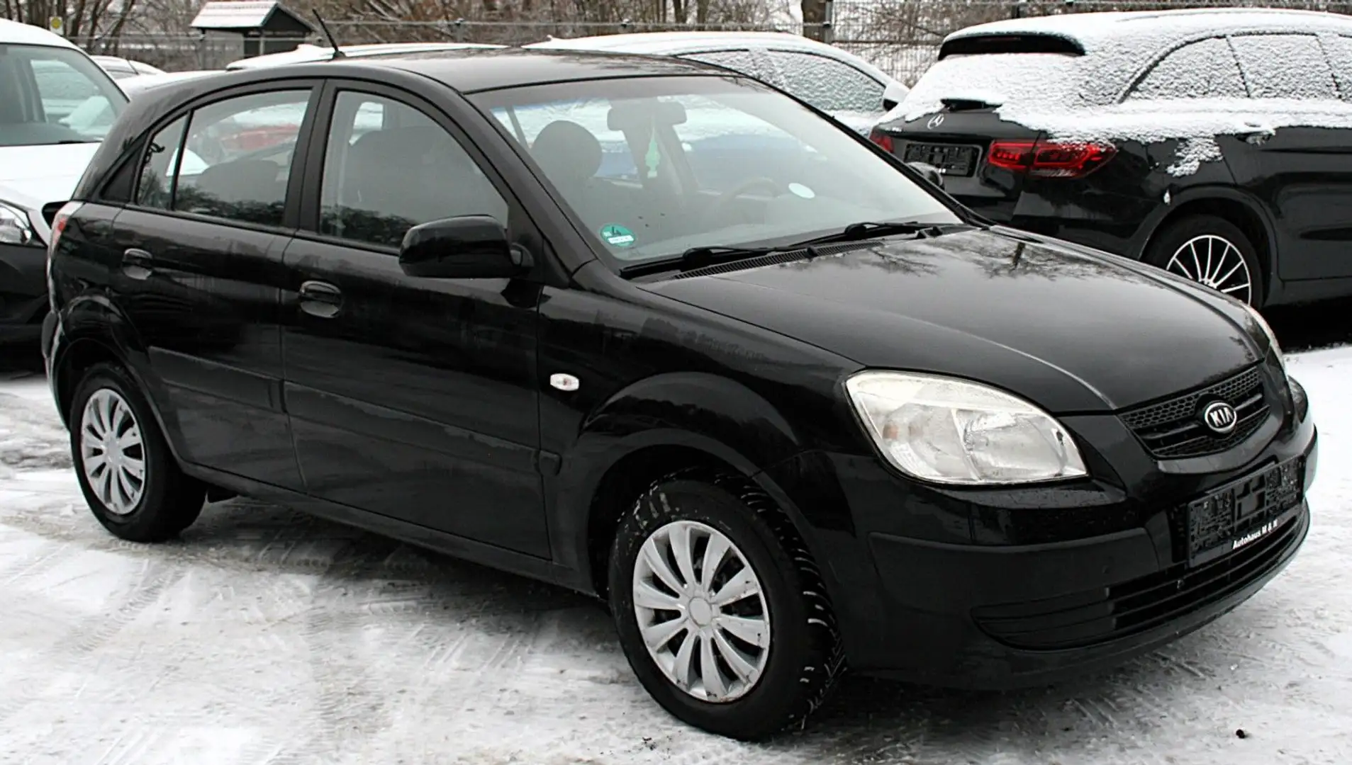 Kia Rio 1.4 EX Basis+TÜV neu Schwarz - 1