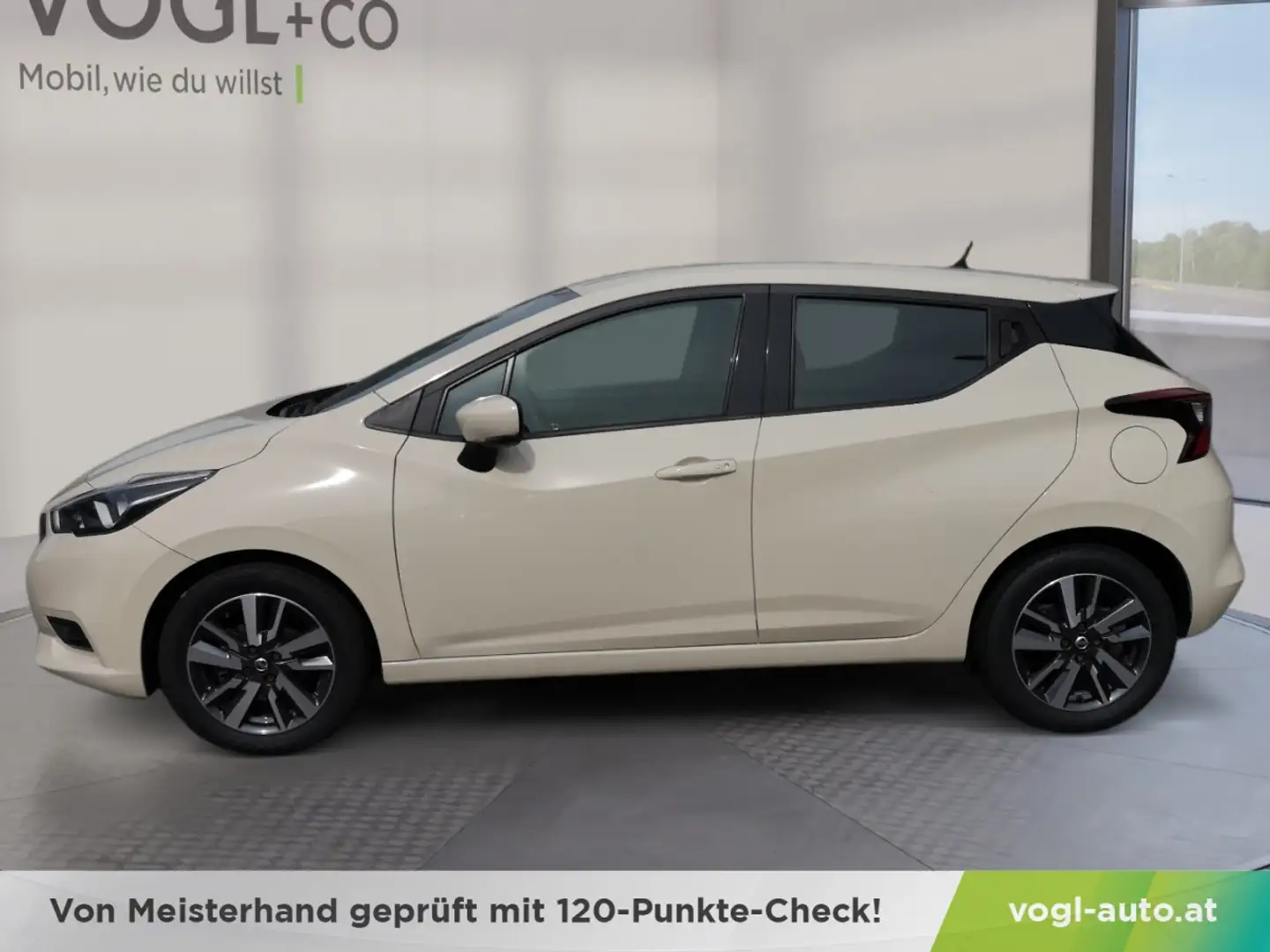 Nissan Micra 1,0 Acenta Beige - 2