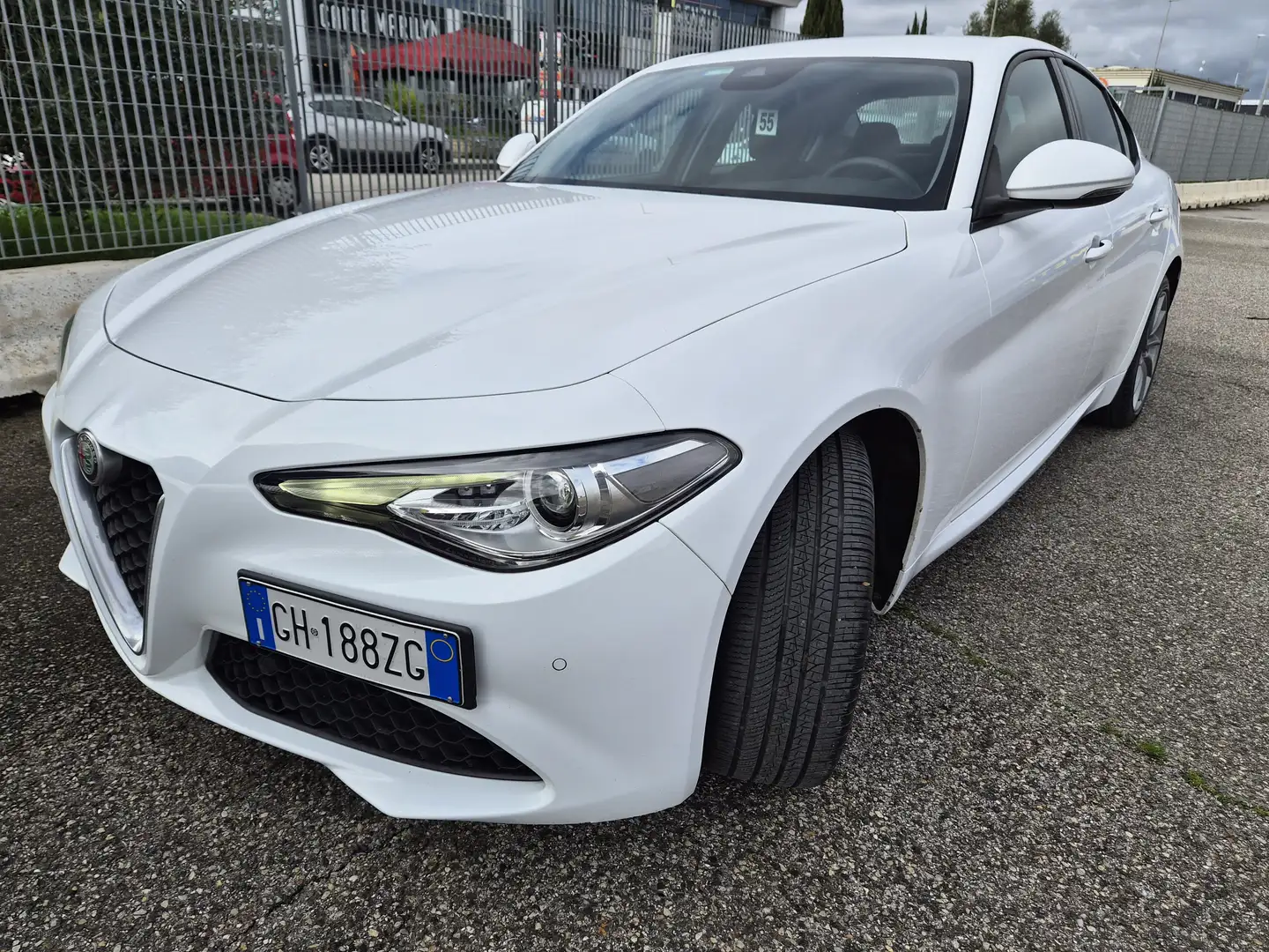 Alfa Romeo Giulia Giulia 2.2 t Sprint 160cv auto Blanc - 1