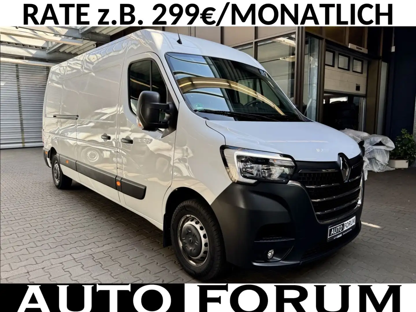 Renault Master 2.3 dCi L3H2 3,5t AHK KLIMA CAM NAVI TEMP Weiß - 1