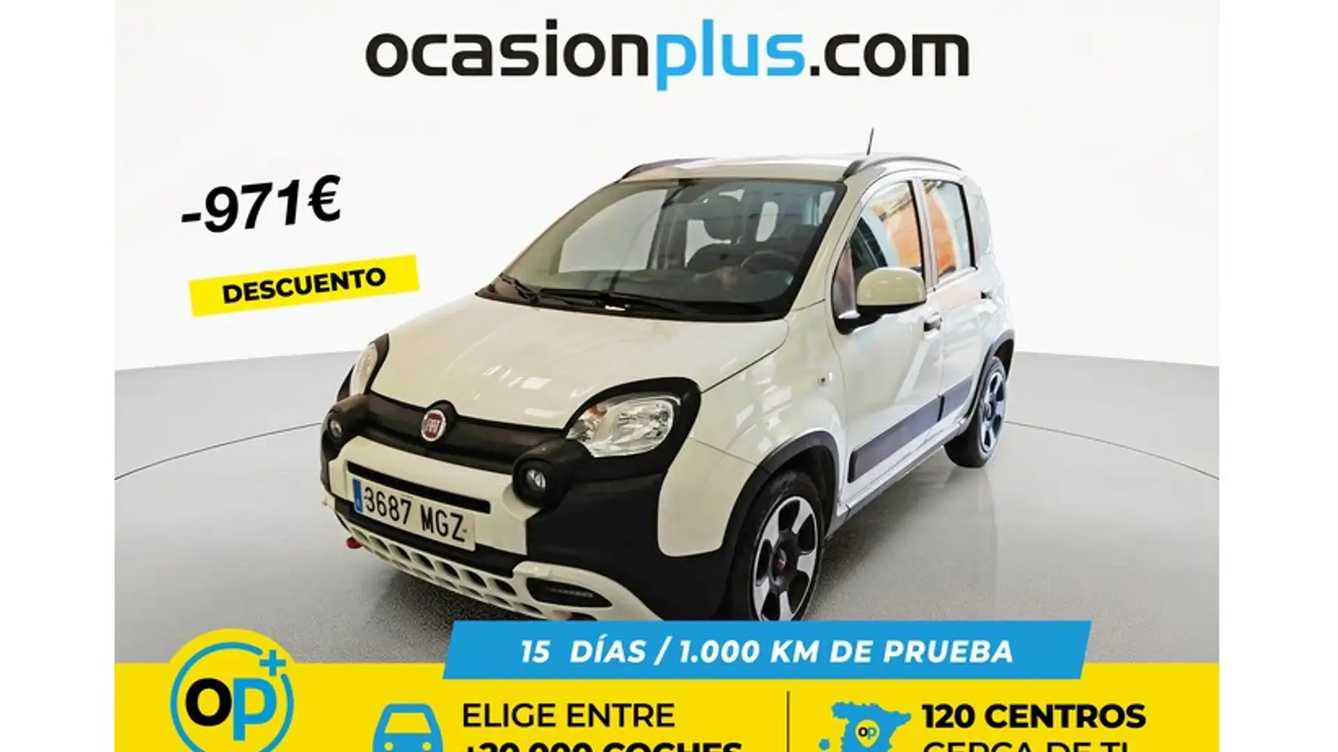 Fiat Panda 1.0 Gse Cross Hybrid Weiß - 1