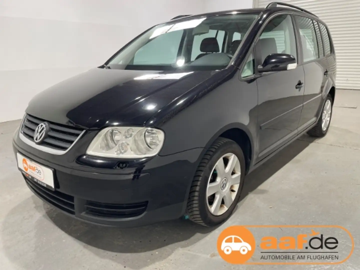Volkswagen Touran 1.6 FSI Goal Klima PDC Tempomat Noir - 1