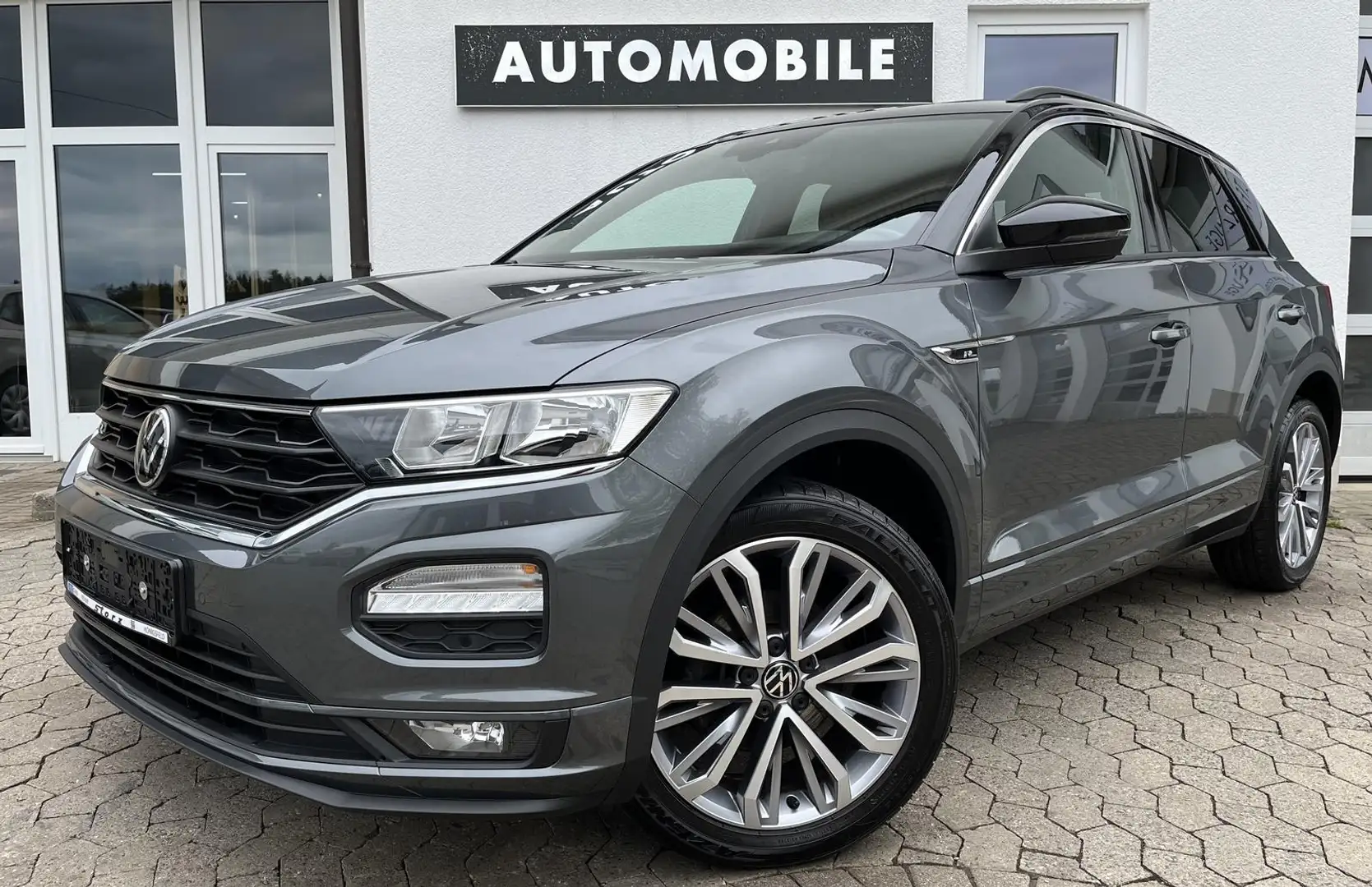 Volkswagen T-Roc Sport 1.5 TSI DSG RLINE ACC KAMERA PANO Gris - 1