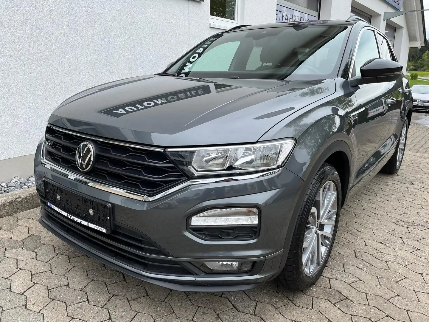 Volkswagen T-Roc Sport 1.5 TSI DSG RLINE ACC KAMERA PANO Gris - 2