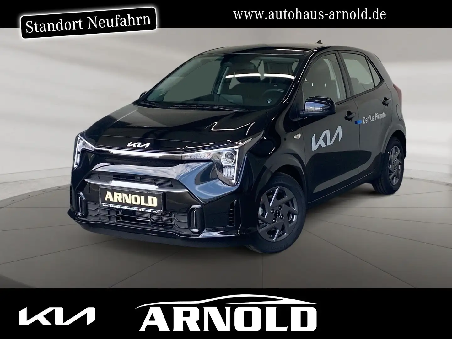 Kia Picanto Picanto 1.0 VISION FACELIFT Sitzh. Lenkradhzg. ! Schwarz - 1