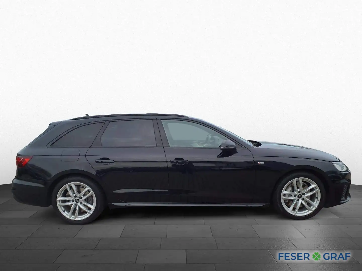 Audi A4 Avant 45TFSI qu./S line/LED/Navi+/AHK/Alcantara/AC Schwarz - 2