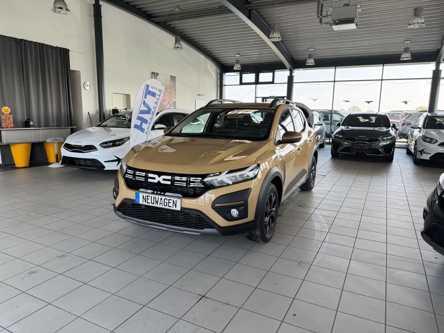 Dacia Sandero Stepway TCe 90 CVT   Extreme|SHZ Beige - 1
