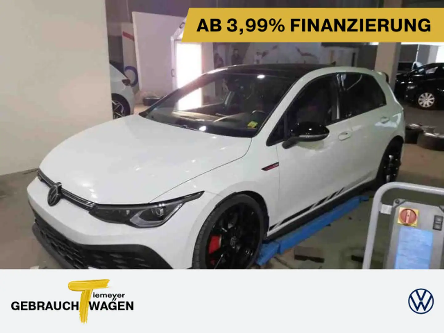 Volkswagen Golf GTI CLUBSPORT BLACK STYLE LM19 PANO HARMAN Weiß - 1