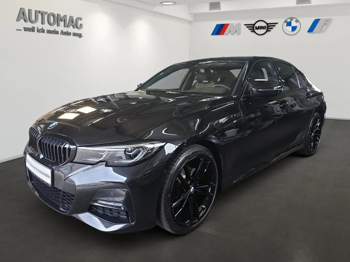BMW 320 d xDrive Limousine M Sport HiFi DAB Fl.Ass. Schwarz - 1