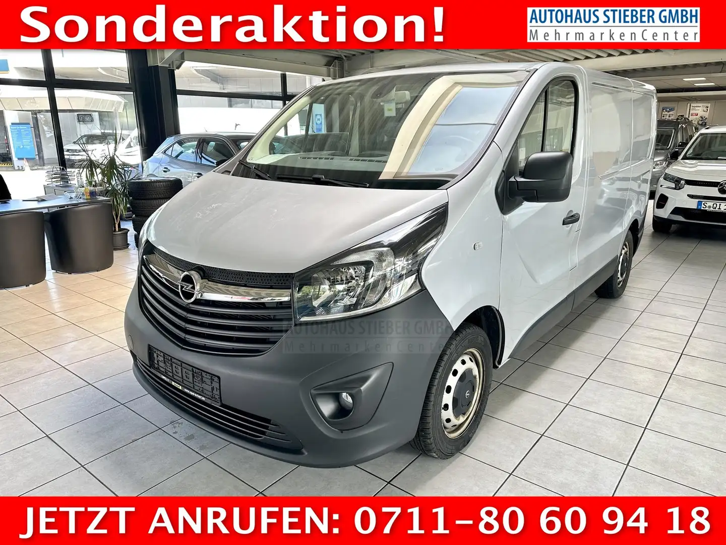 Opel Vivaro 88 kW (120 PS), Schalt. 6-Gang, Frontantrieb Срібний - 1