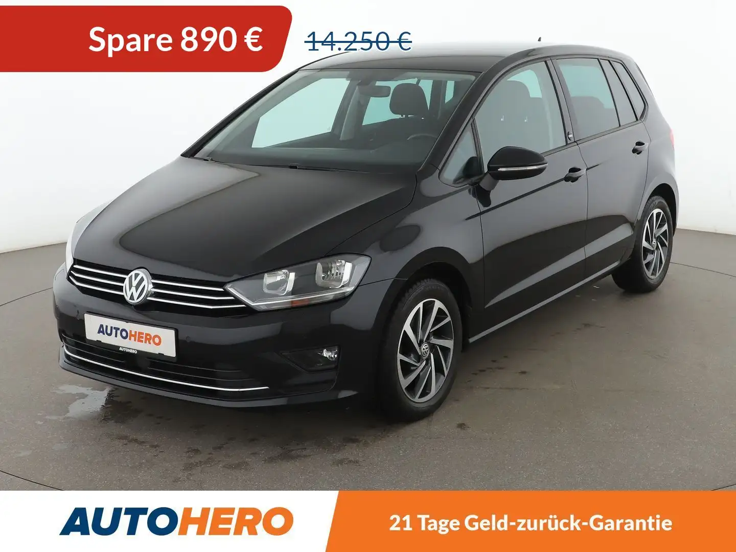 Volkswagen Golf Sportsvan 1.2 TSI Sound BlueMotion*NAVI*ACC*PDC*CAM*PDC*SHZ* Schwarz - 1