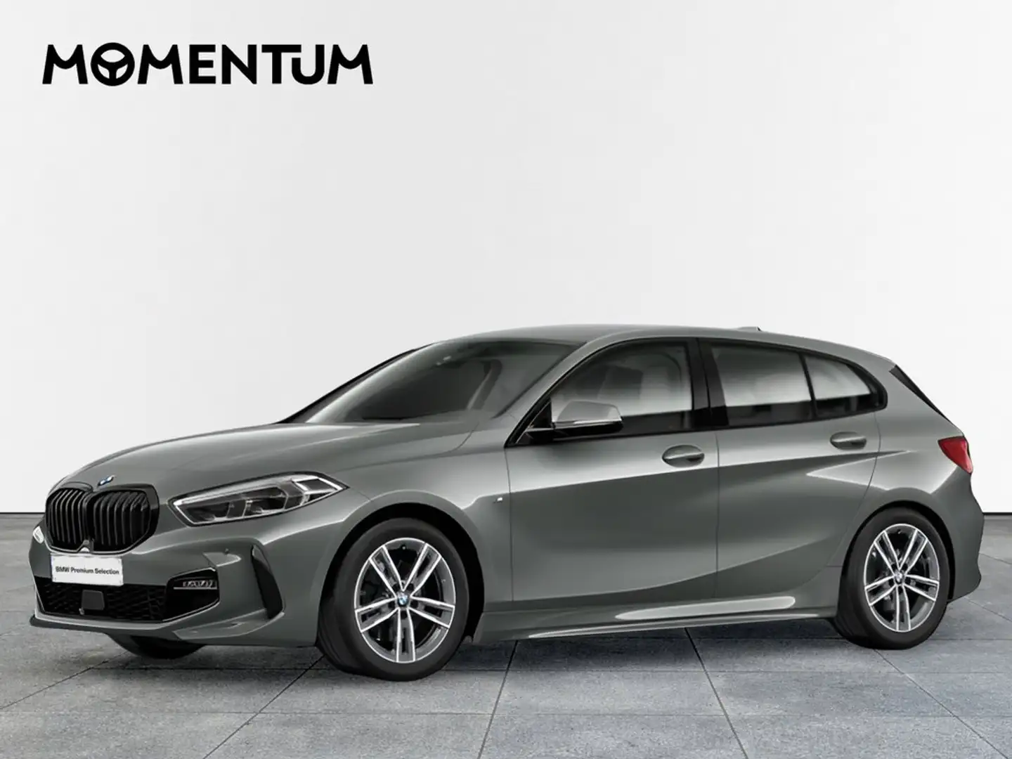 BMW 118 118dA Business Gris - 2