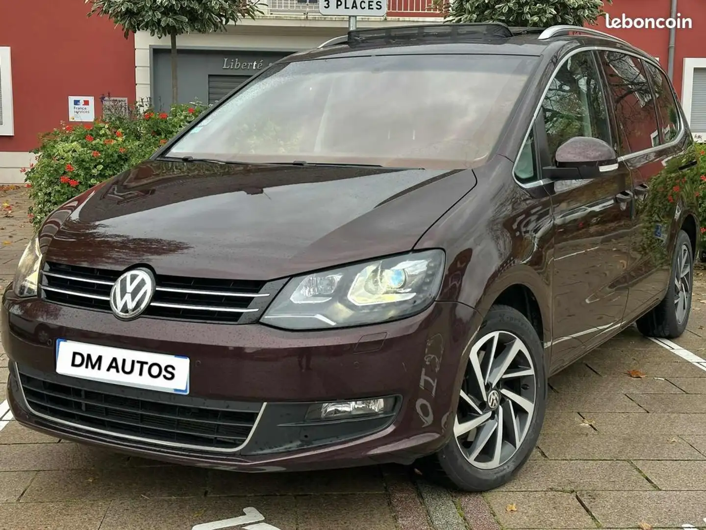 Volkswagen Sharan 2.0 TDI 150CH BLUEMOTION CARAT 7 PLACES BOITE AUTOMATIQUE 2018 Or - 1