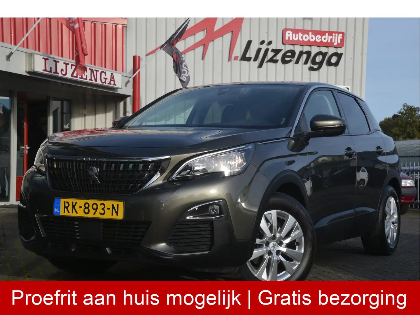 Peugeot 3008 1.2 PureTech Blue Lease Executive Revisiemotor + N Grau - 1