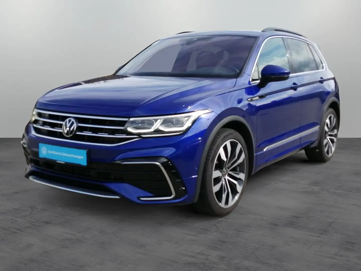 Volkswagen Tiguan R-Line 2.0TDI DSG Matrix ACC AHK Pano Vir Blau - 2