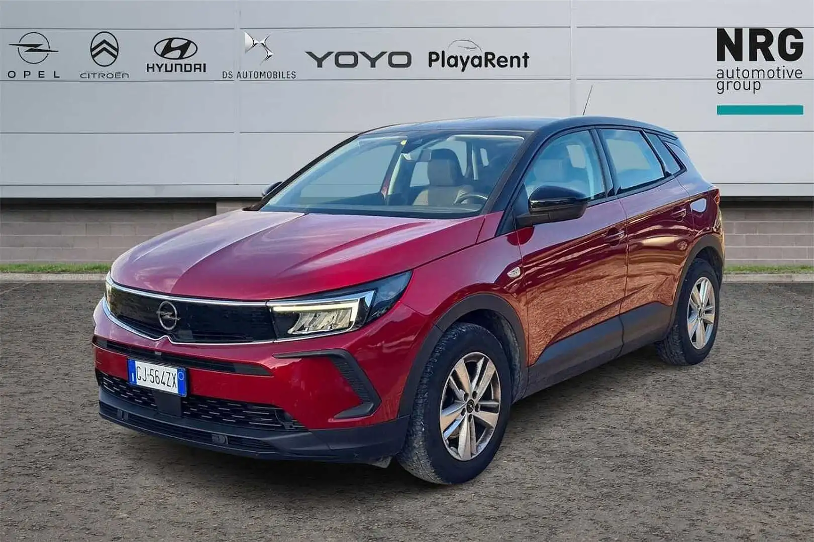 Opel Grandland 1ª serie 1.2 Turbo 12V 130 CV aut. Rouge - 1