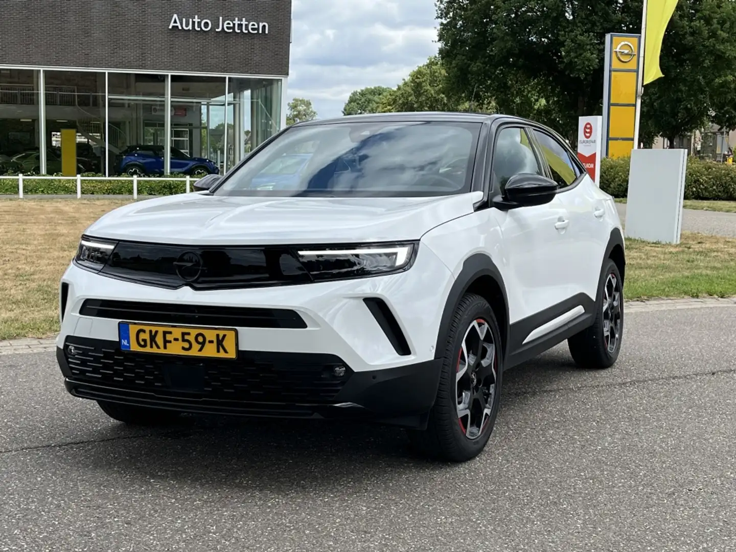 Opel Mokka 1.2 Turbo GS #RIJKLAAR# Trekhaak | Navi | Camera Blanc - 2