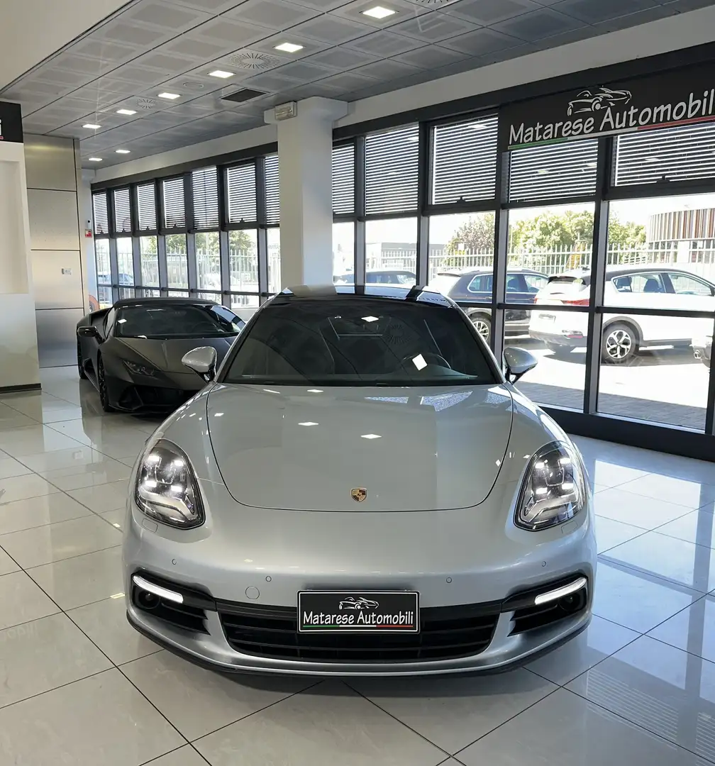 Porsche Panamera 4.0 V8 421cv Tetto PASM FullLed Radar GARANZIA Zilver - 2