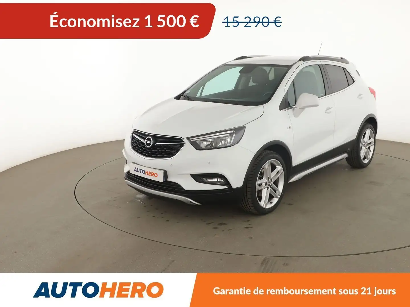 Opel Mokka X 1.6 CDTI 4x2 Elite Blanc - 1