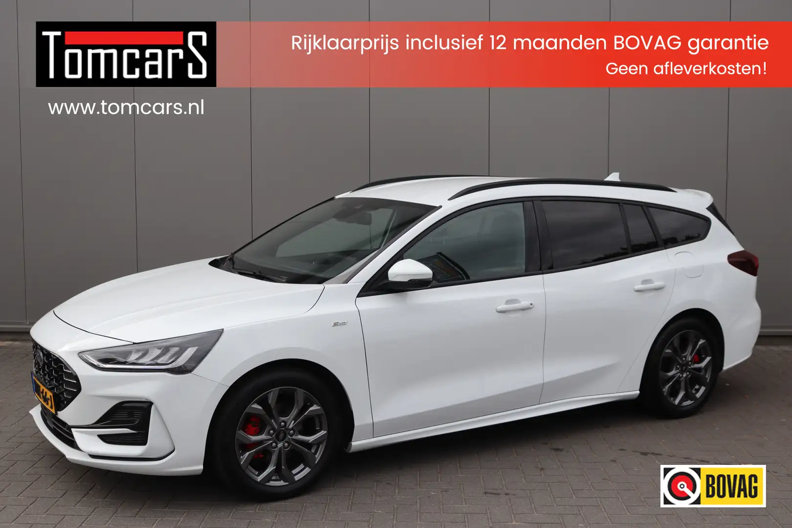 Ford Focus Wagon 125PK EcoB. Hybrid ST Line Gr.-Navi/Adapt.-c Blanco - 1