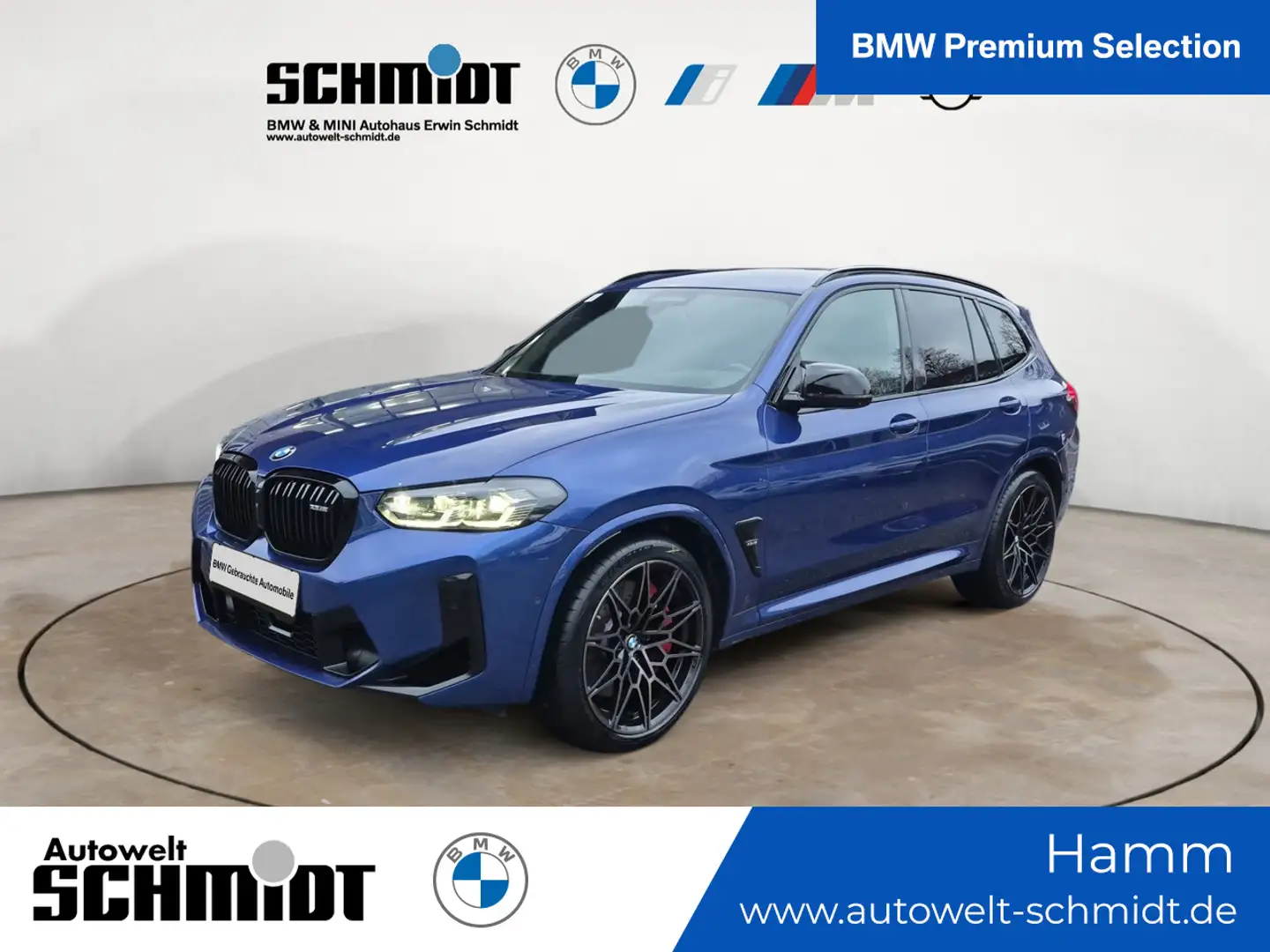 BMW X3 M COMPETITION + 2Jahre-BPS.-GARANTIE Blau - 1