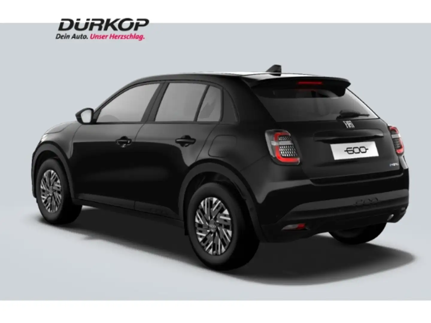 Fiat 600 Sonderaktion Klimaanlage Tempomat Einparkhilfe Mil Noir - 2
