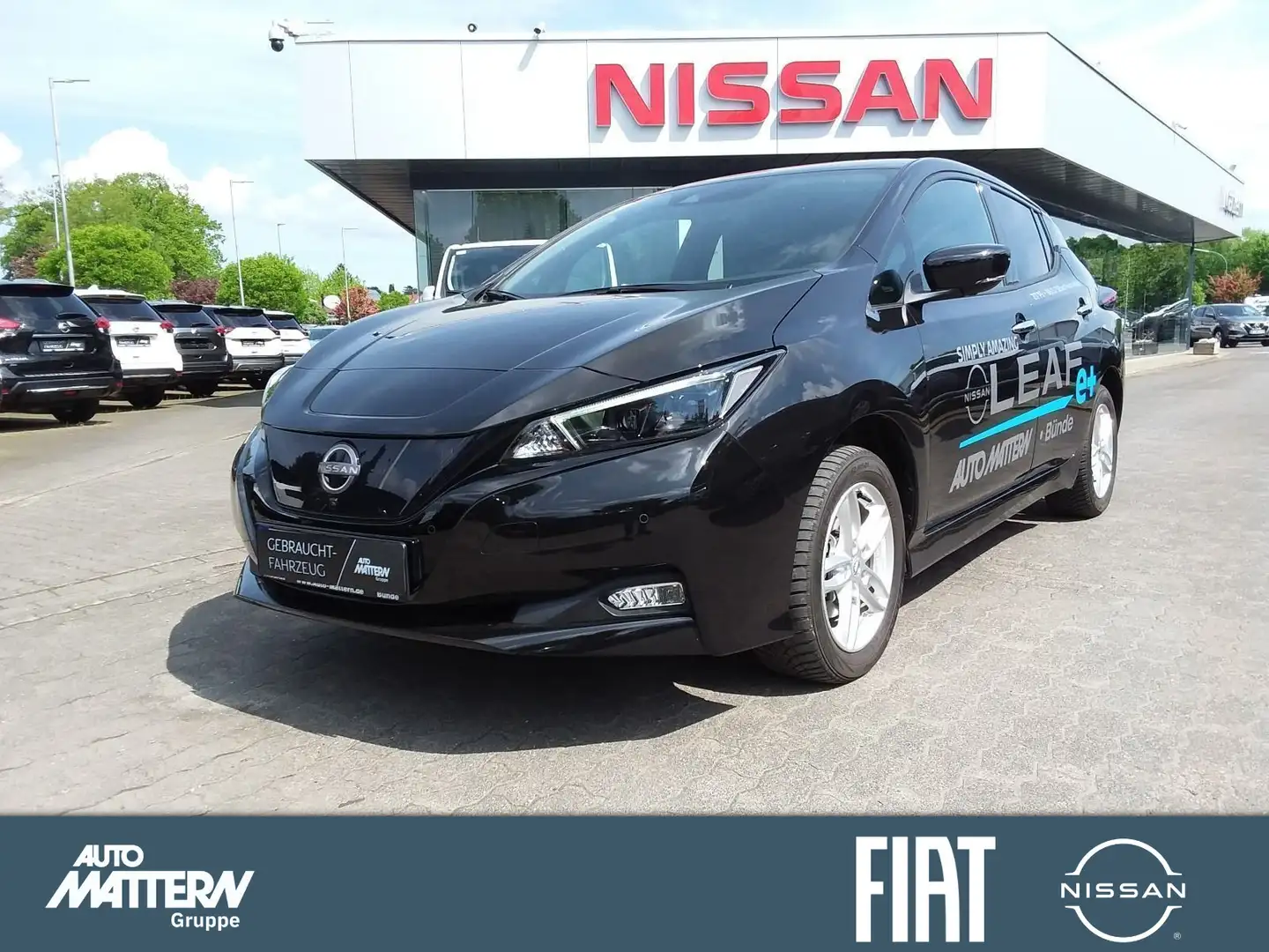 Nissan Leaf CarPlay|Klimaaut.|LED|Kamera|PDC|1.Hd Schwarz - 1
