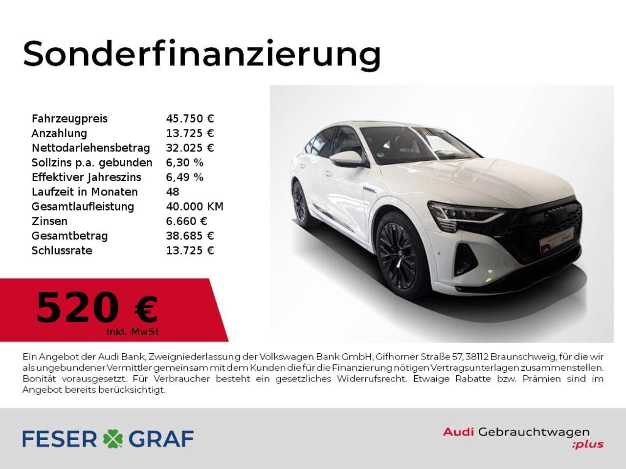 Audi Q8 e-tron — Audi Q8 e-tron Sportback 50 S Line Int Navi,AHK,B&O,Matrix,Pano,K