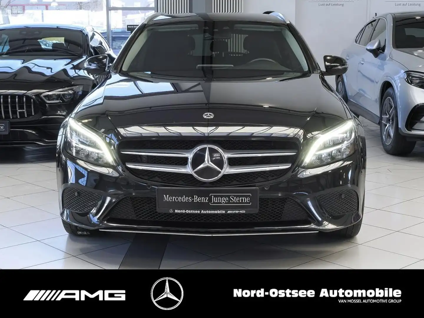 Mercedes-Benz C 300 de T Avantgarde Kam Distro LED Totwinkel. Noir - 2