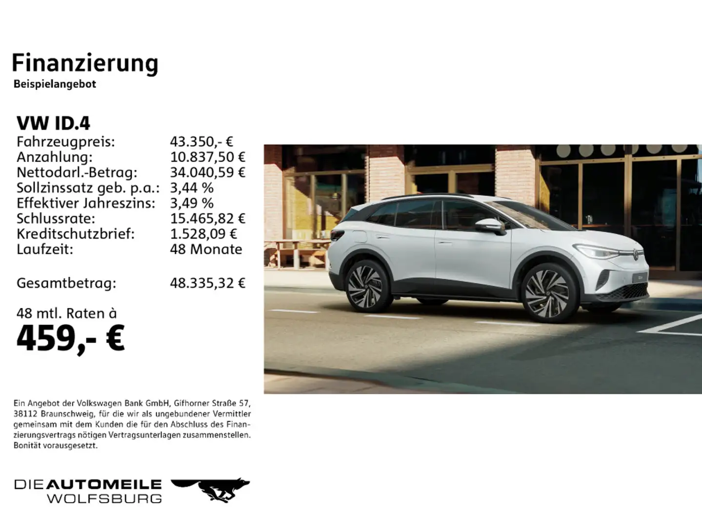 Volkswagen ID.4 Pro Matrix/H+K/AHK/ACC/HeadUp Weiß - 2