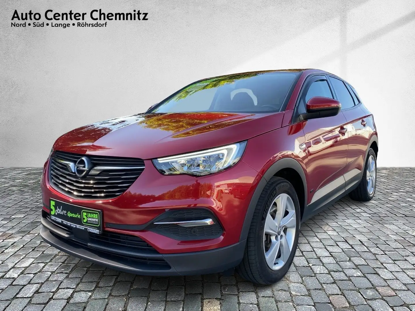 Opel Grandland X AT8 Hybrid Edition AHK/LED/Navi/PDC Rosso - 2