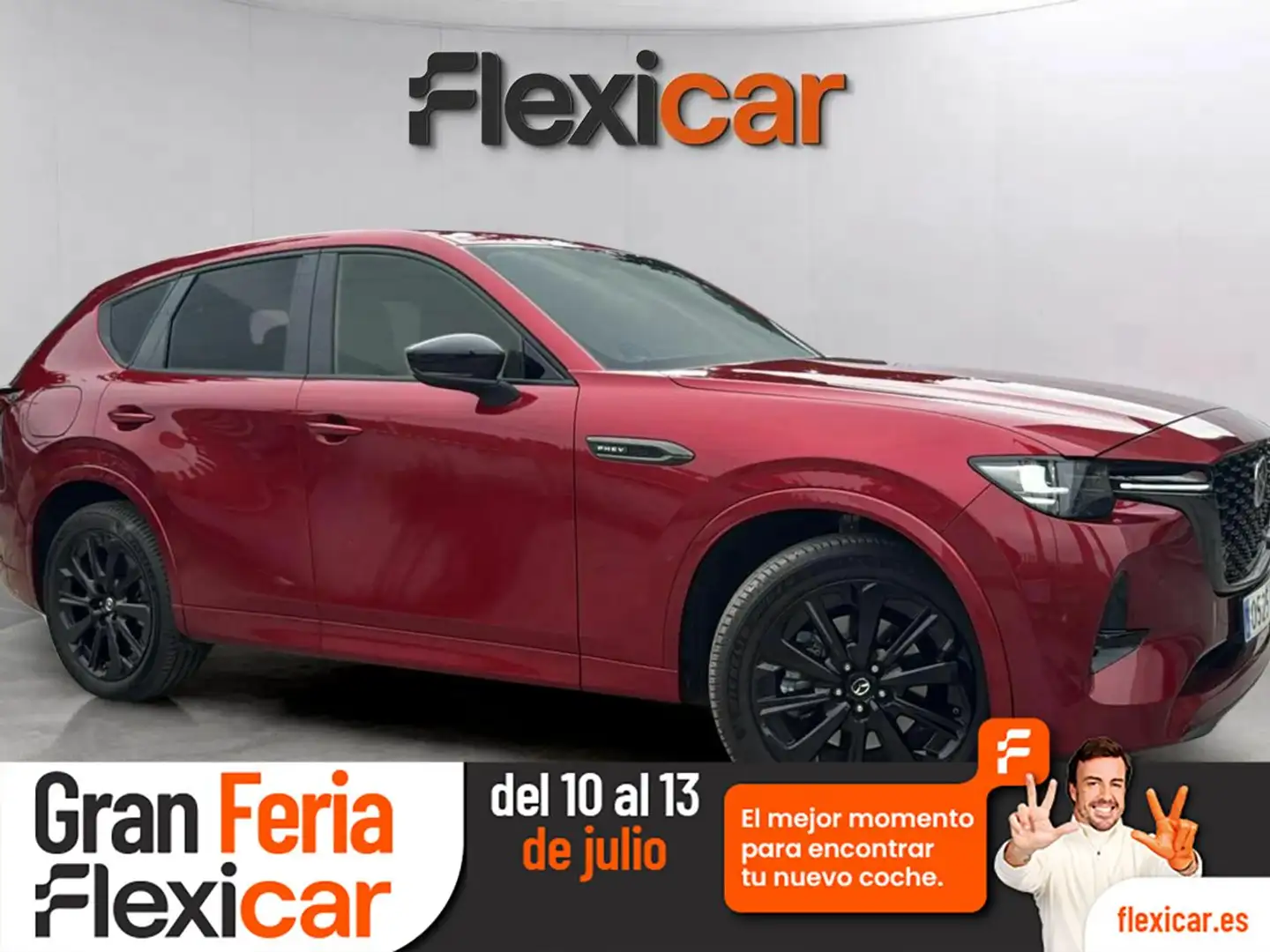 Mazda CX-60 e-Skyactiv PHEV AWD Exclusive-Line Rojo - 1