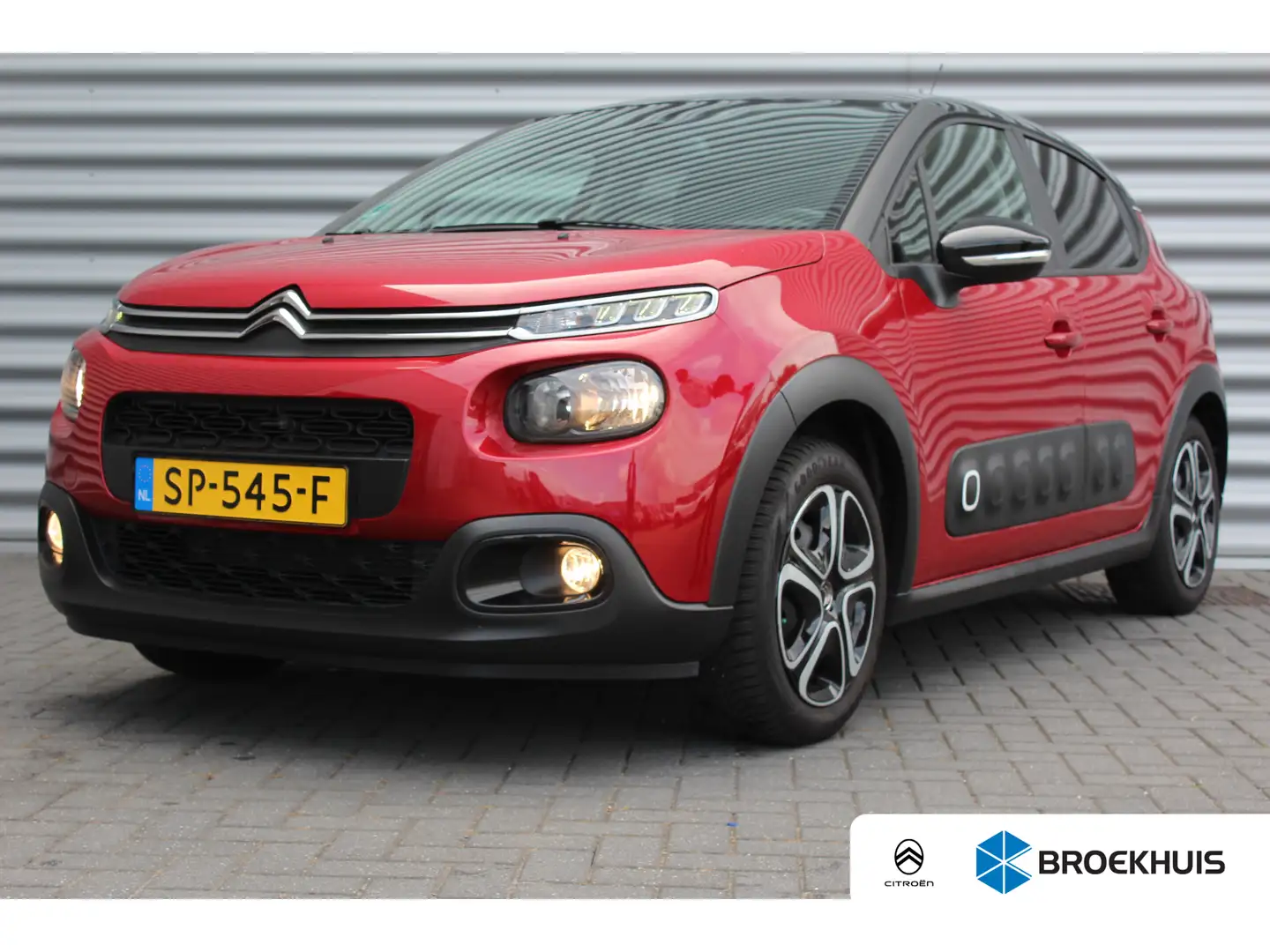 Citroen C3 Citroën 1.2 PURETECH 83PK FEEL EDITION / NAVI / CL Rojo - 1
