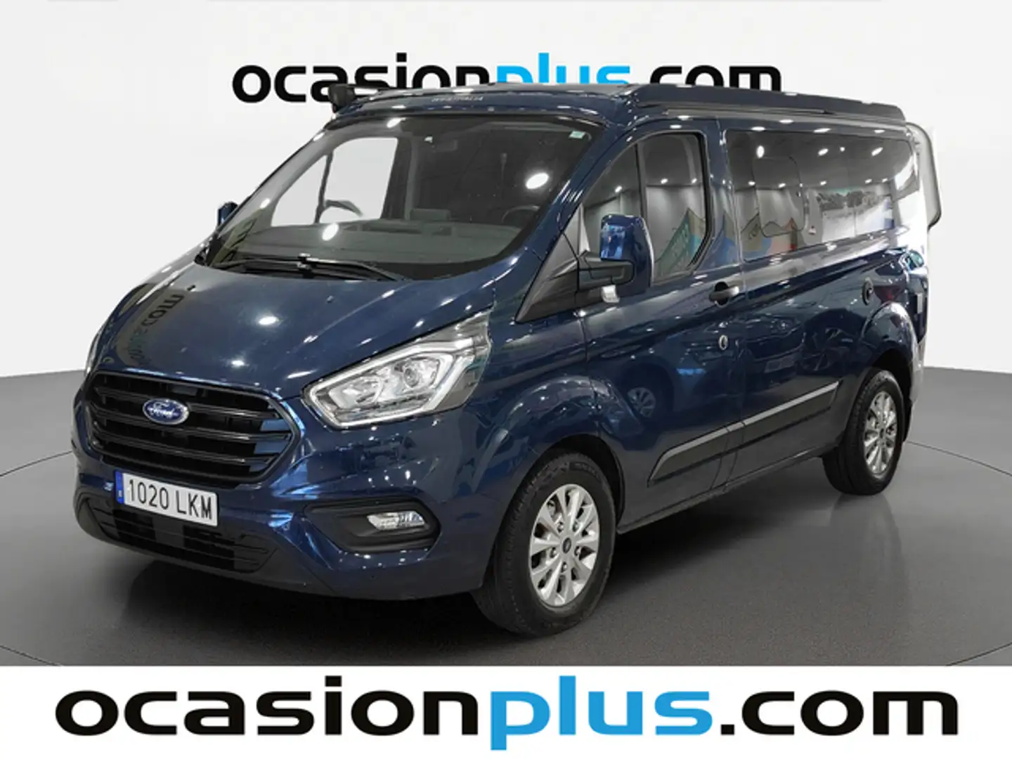 Ford Transit Custom FT 320 L1 Kombi Trend EcoBlue 130 Bleu - 2