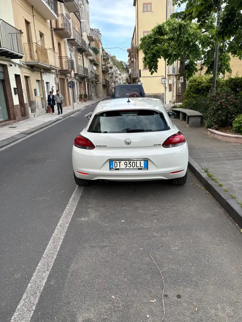 Volkswagen Scirocco 2.0 tdi dsg Bianco - 2