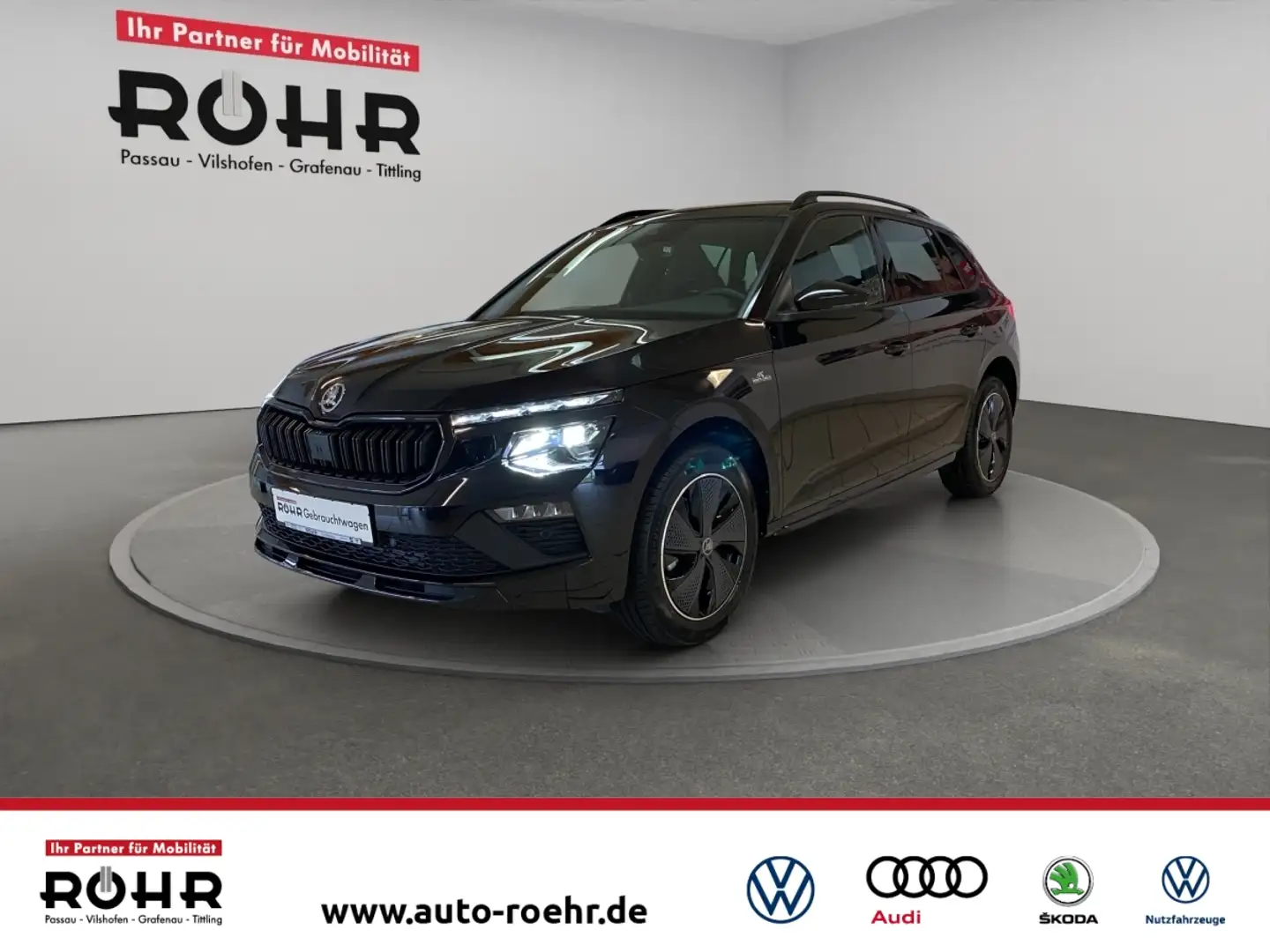 Skoda Kamiq Monte Carlo 1.5 TSI DSG (Garantie 06/2028.SHZ.Kame Schwarz - 1