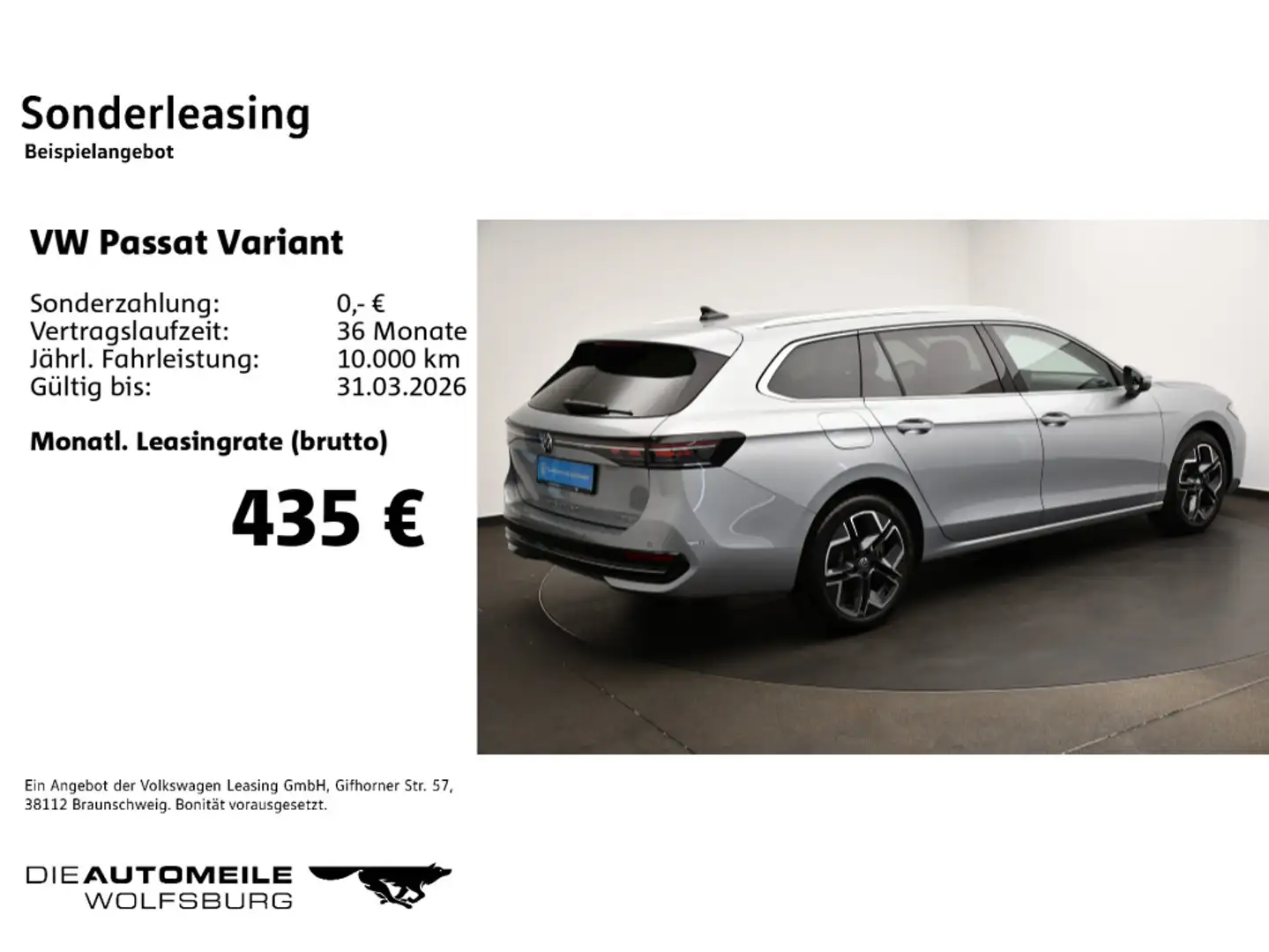 Volkswagen Passat Variant 1.5 eTSI Hybrid DSG Elegance neue Silber - 2