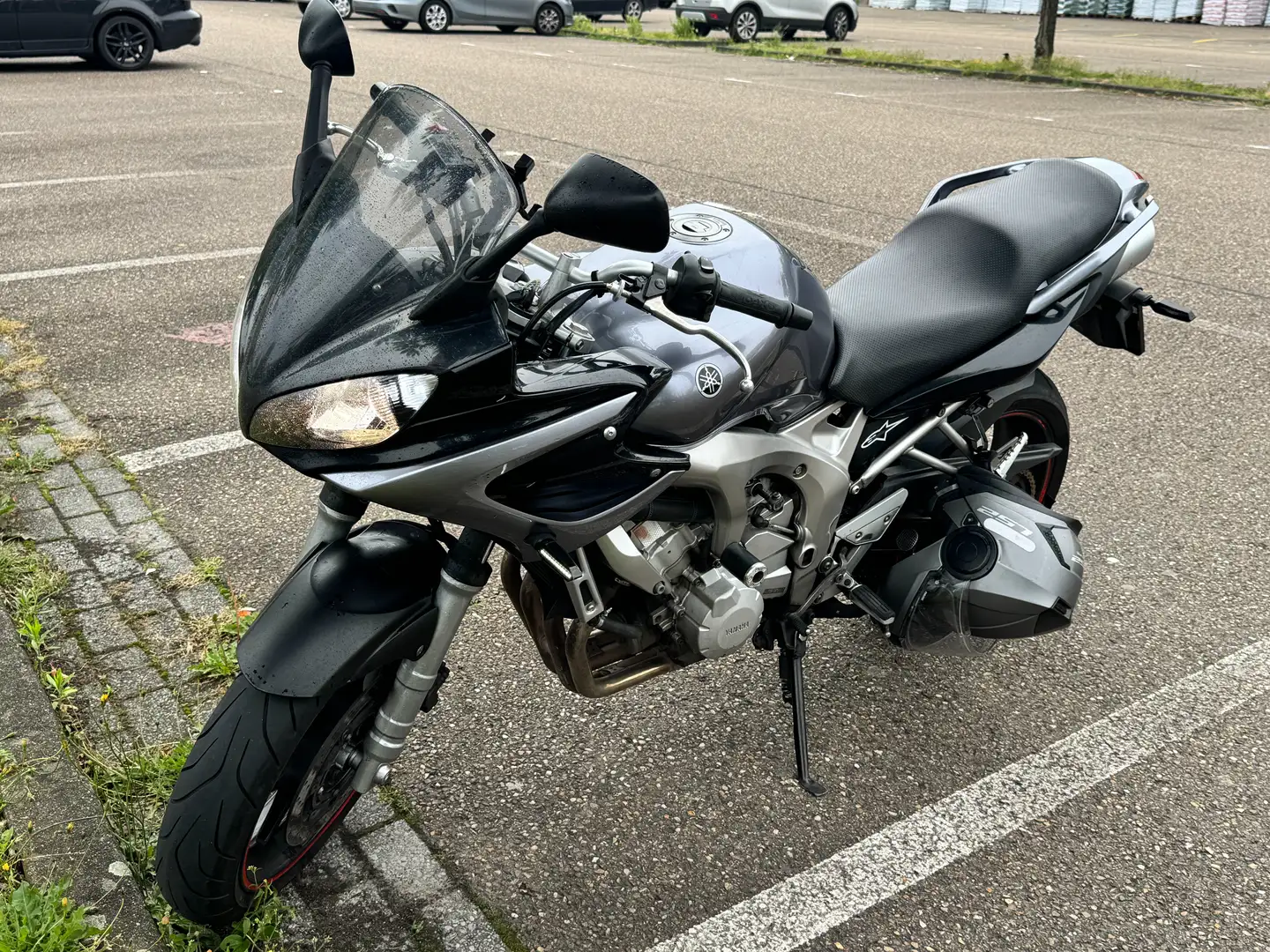 Yamaha FZ 6 FZ6 FZ6SA FZ6 S2 RJ14 Grijs - 1