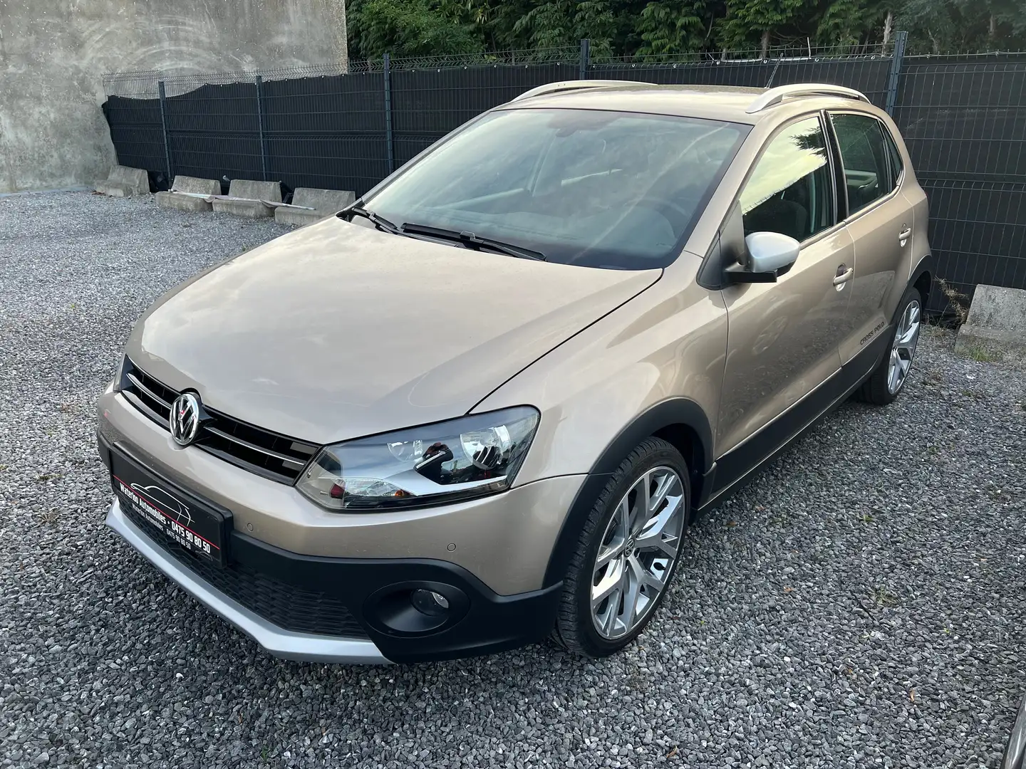 Volkswagen Polo Cross 1.2 TSI BMT,GPS+GARANTIE 1 AN. Goud - 1