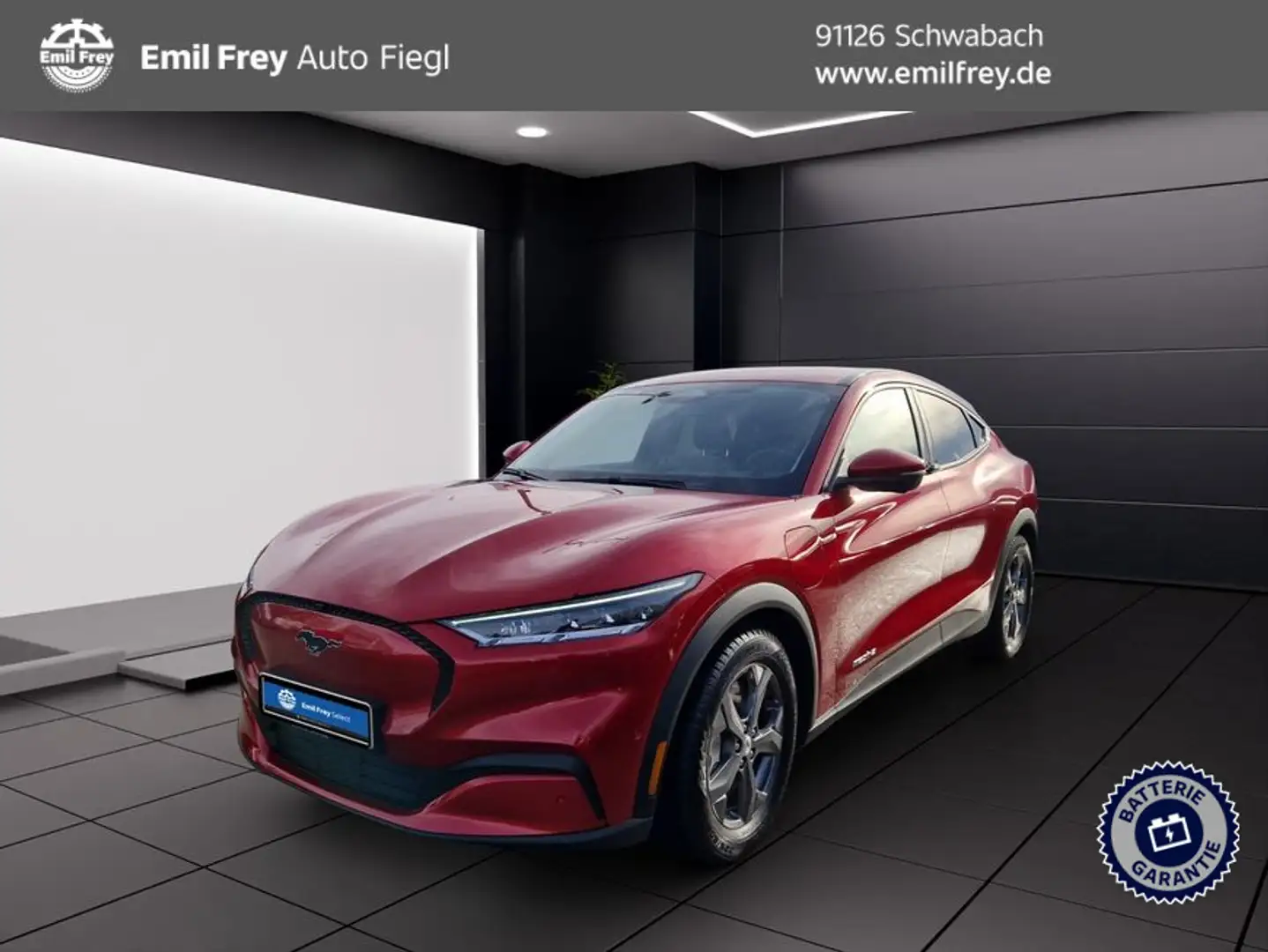 Ford Mustang Mach-E 198 kW, 5-türig (Elektrischer Strom Rot - 1