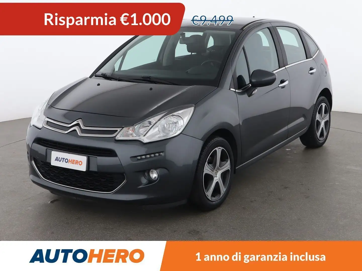 Citroen C3 1.2 e-VTi Feel Edition Grigio - 1